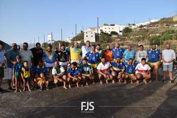 Luchada canaria y espectáculo de Maestro Florido en Lomo Magullo/Francisco Javier Santana.